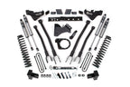 23-26 Ford F-250/F-350 Super Duty 4WD 7 Inch 4-Link Suspension Lift Kit, 6 Inch Rear, Leaf Spring, Diesel - Fox 2.5 Performance Series Shocks BDS Suspension
