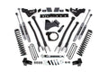 23-26 Ford F-350 Super Duty 4WD 7 Inch 4-Link Suspension Lift Kit, 4 Inch Rear, Block, Diesel, DRW - Fox 2.5 Performance Elite Series Shocks BDS Suspension