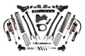 23-26 Ford F-350 Super Duty 4WD 7 Inch 4-Link Suspension Lift Kit, 4 Inch Rear, Block, Diesel, DRW - Fox 2.5 Performance Series HTO Shocks BDS Suspension
