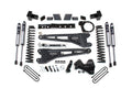 23-26 Ford F-250/F-350 SRW 4WD 7 Inch Radius Arm Suspension Lift Kit, 6 Inch Rear, Leaf Spring, Diesel - FOX 2.0 IFP Performance Series Shocks Front and Rear BDS Suspension