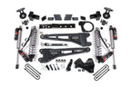 23-26 Ford F-350 DRW 4WD 7 Inch Radius Arm Suspension Lift Kit, 5 Inch Rear, Block, Diesel - FOX 2.0 IFP Performance Series Shocks Front and Rear BDS Suspension