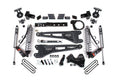 23-26 Ford F-350 DRW 4WD 7 Inch Radius Arm Suspension Lift Kit, 5 Inch Rear, Block, Diesel - Fox 2.5 Performance Elite Series C/O Front, Fox 2.5 Performance Elite Series Rear Shocks BDS Suspension