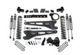 23-26 Ford F-350 DRW 4WD 7 Inch Radius Arm Suspension Lift Kit, 5 Inch Rear, Block, Diesel - Fox 2.5 IFP Performance Series Shocks Front and Rear BDS Suspension