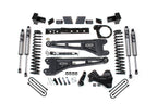 23-26 Ford F-350 DRW 4WD 7 Inch Radius Arm Suspension Lift Kit, 5 Inch Rear, Block, Diesel - Fox 2.5 IFP Performance Series Shocks Front and Rear BDS Suspension