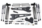 23-26 Ford F-350 DRW 4WD 5 Inch Radius Arm Suspension Lift Kit, 3 Inch Rear, Block, Gas - Fox 2.0 IFP Performance Series Front and Rear Shocks BDS Suspension