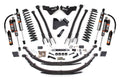 23-26 Ford F-250/F-350 4WD 5 Inch 4-Link Suspension Lift Kit, 3 Inch Rear, Block (W/O Overload), Diesel - Fox 2.5 Performance Elite Series Shocks Front and Rear BDS Suspension
