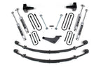 4 Inch Lift Kit Ford F250/F350 Super Duty 99-04 4WD Square U Bolt Prior to 2-28-99 With Factory Overload BDS Suspension