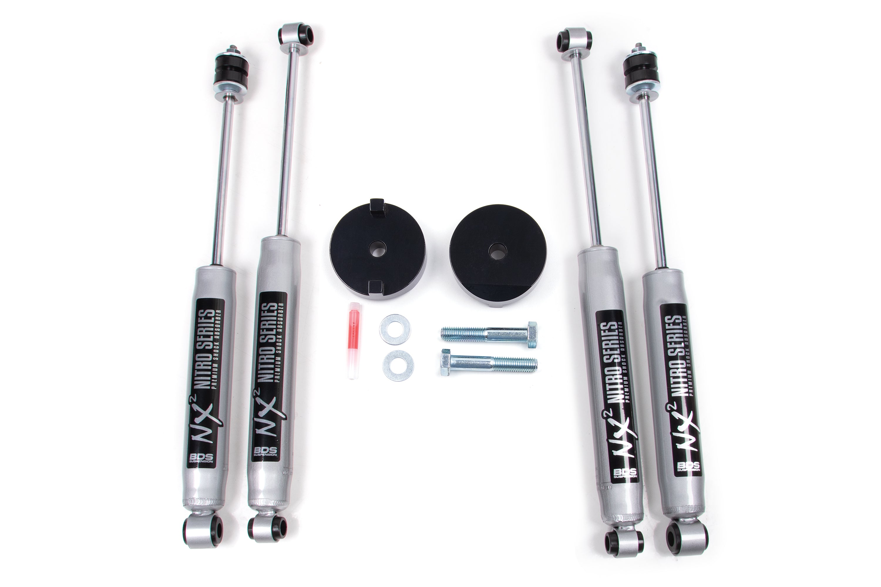 2 Inch Leveling Kit Coil Spacer Ford F250/F350 Super Duty 05-16 4WD BDS Suspension