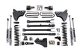 6 Inch Lift Kit w/ 4-Link Ford F250/F350 Super Duty 05-07 4WD Gas 5 Inch Block with Overload BDS Suspension