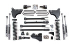 6 Inch Lift Kit w/ 4-Link Ford F250/F350 Super Duty 05-07 4WD Gas 5 Inch Block with Overload BDS Suspension