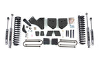 6 Inch Lift Kit Ford F250/F350 Super Duty 05-07 4WD Diesel 5 Inch Block Without Overload BDS Suspension