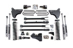 6 Inch Lift Kit w/ 4-Link Ford F250/F350 Super Duty 05-07 4WD Diesel 5 Inch Block Without Overload BDS Suspension
