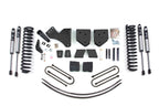 6 Inch Lift Kit Ford F250/F350 Super Duty 05-07 4WD Diesel 3 Inch Block Plus Add A Leaf With Overload BDS Suspension