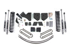 6 Inch Lift Kit Ford F250/F350 Super Duty 05-07 4WD Diesel 3 Inch Block Plus Add A Leaf With Overload BDS Suspension