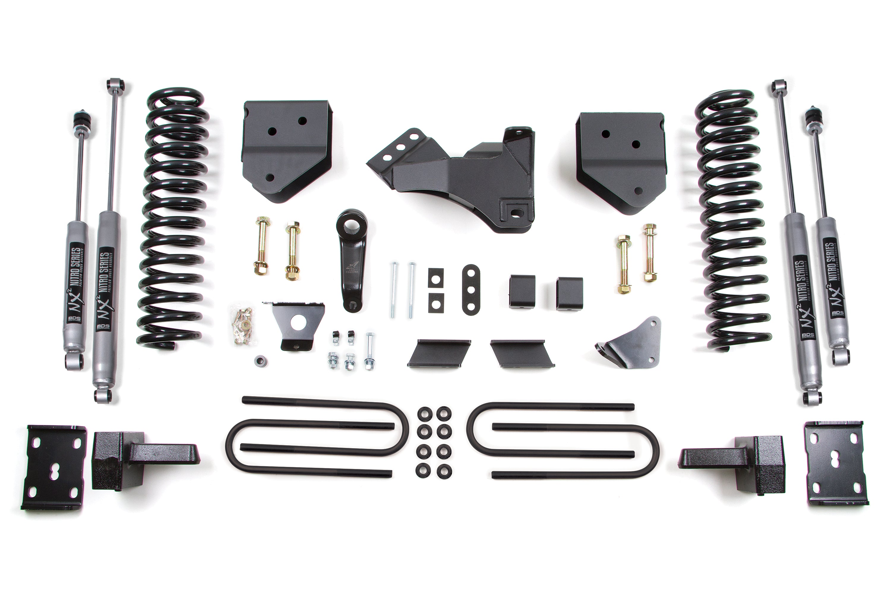4 Inch Lift Kit Ford F250/F350 Super Duty 11-16 4WD Diesel Leaf Springs BDS Suspension