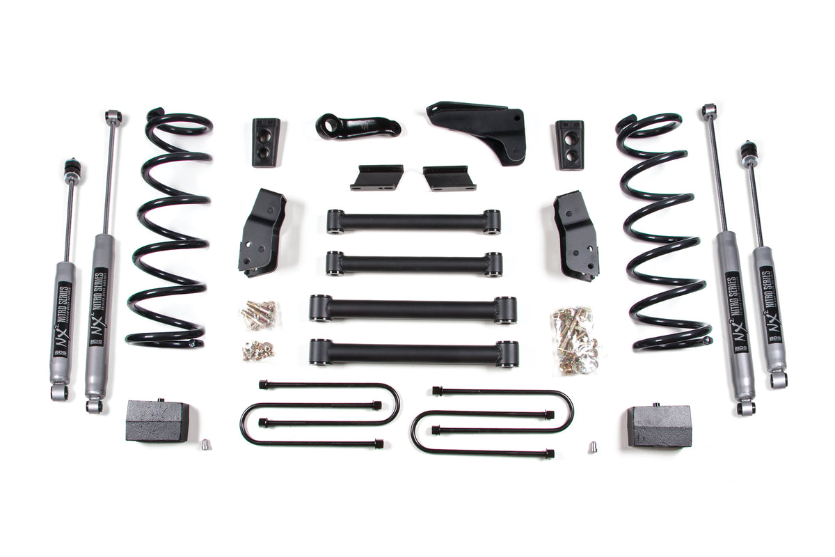 6 Inch Lift Kit Dodge Ram 2500 09-13 4WD Diesel Block 4 Inch Axle BDS Suspension