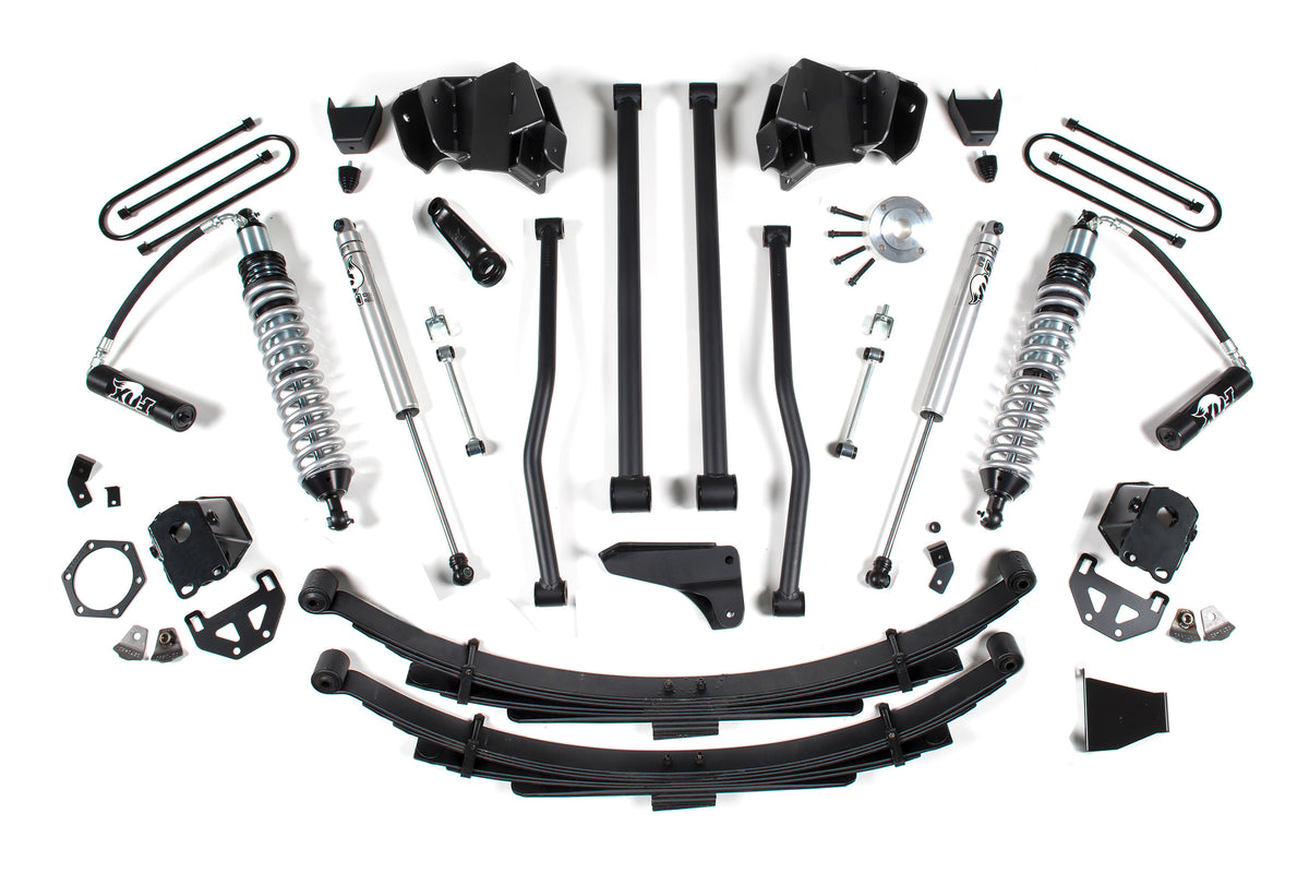 6 Inch Lift Kit Long Arm & FOX 2.5 Coil-Over Conversion Dodge Ram 2500/3500 03-07 4WD Fox 2.5 Performance Shocks Diesel Fox 2.5 Performance Shocks BDS Suspension
