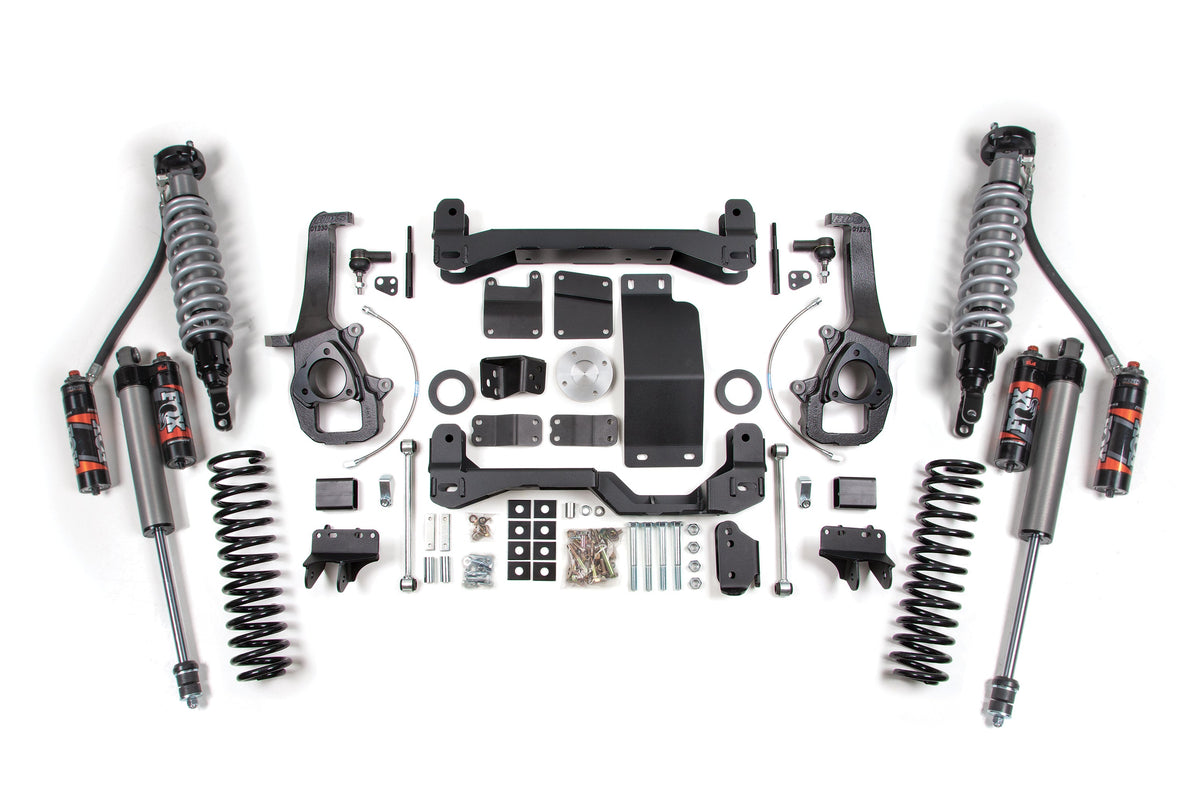 12 Ram 1500 6 Inch Suspension Lift Kit, 3 Inch Rear Lift, Coil Spring - Fox 2.5 Performance Elite Series C/O, Fox 2.0 IFP Performance Series Shocks BDS Suspension