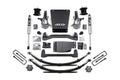 07-13 Chevrolet Silverado 1500 - GMC Sierra 1500 4WD 4.5 Inch Suspension Lift Kit, 4 Inch Rear Lift, Leaf Spring, NX2 Nitro Series Shocks BDS Suspension