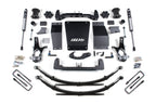 14-18 Chevrolet Silverado 1500 - GMC Sierra 1500 4WD 6.5 Inch Suspension Lift Kit (Cast Steel), 4 Inch Rear Lift, Leaf Springs, Fox 2.0 IFP Performance Series Shocks BDS Suspension