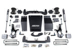 14-18 Chevrolet Silverado 1500 - GMC Sierra 1500 4WD 6.5 Inch Suspension Lift Kit (Aluminum / Stamped Steel), 4 Inch Rear Lift, Block, Fox 2.0 IFP Performance Series Shocks BDS Suspension