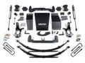 14-18 Chevrolet Silverado 1500 - GMC Sierra 1500 4WD 6.5 Inch Suspension Lift Kit (Aluminum / Stamped Steel), 4 Inch Rear Lift, Leaf Springs, Fox 2.0 IFP Performance Series Shocks BDS Suspension