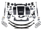 14-18 Chevrolet Silverado 1500 - GMC Sierra 1500 4WD 6.5 Inch Suspension Lift Kit (Aluminum / Stamped Steel), 4 Inch Rear Lift, Leaf Springs, NX2 Nitro Series Shocks BDS Suspension