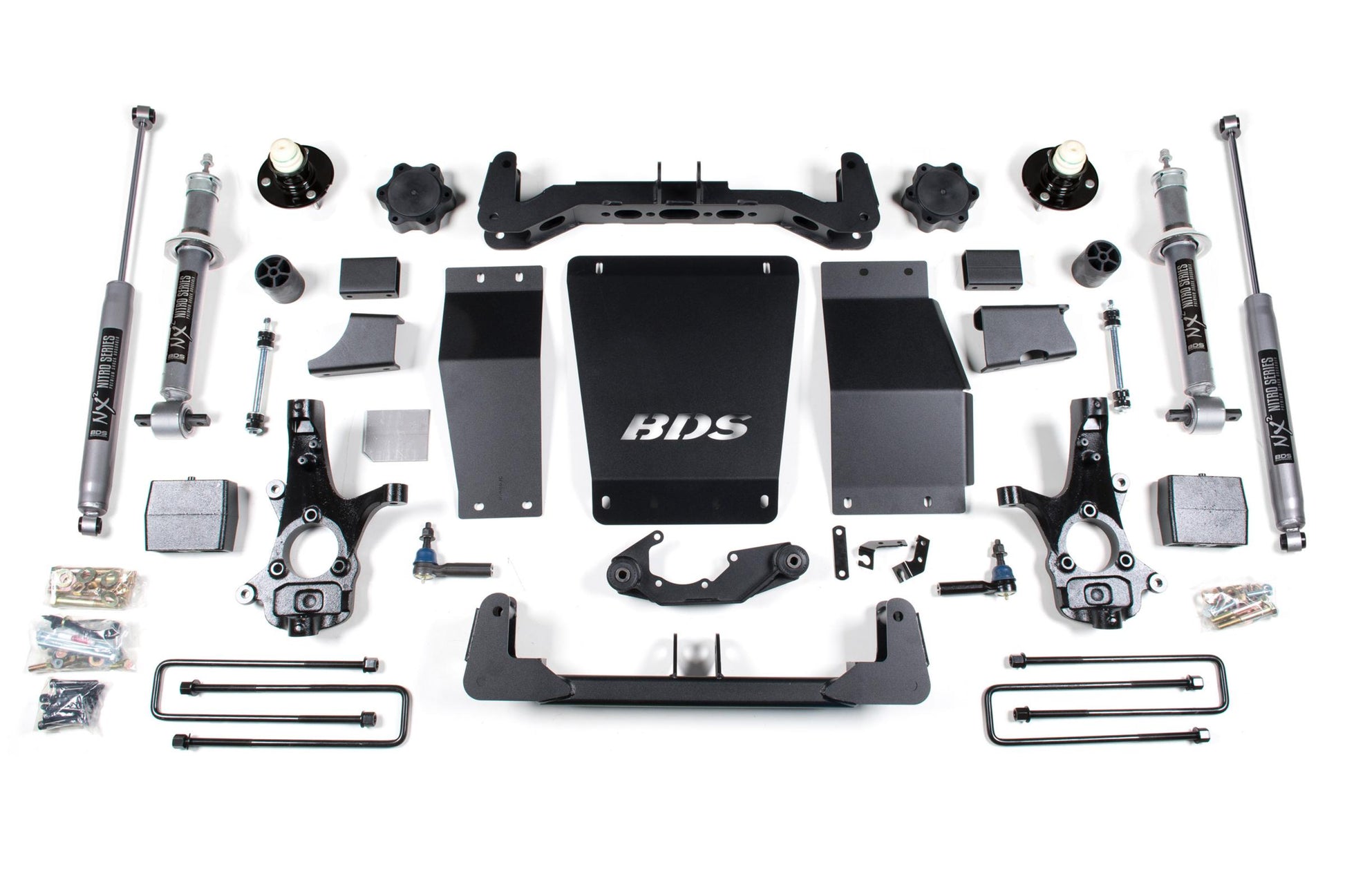 6 Inch Lift Kit Silverado/Sierra 1500 14-18 4WD Cast Steel Control Arm ...