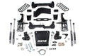 4.5 Inch Lift Kit Silverado/Sierra 2500HD/3500HD 11-19 2 Inch Block Without Overload BDS Suspension
