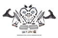 11-19 Chevrolet Silverado 2500HD/3500HD - GMC Sierra 2500HD/3500HD 4WD (Diesel) 3 Inch Coilover Conversion Kit, 2 Inch Rear Lift, Block w/o Overload - Fox 2.5 Performance Elite Series C/O, Fox 2.0 IFP Performance Series Shocks BDS Suspension