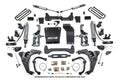 11-19 Chevrolet Silverado 2500HD/3500HD - GMC Sierra 2500HD/3500HD 4WD 6.5 Inch Coilover Conversion Kit, 5 Inch Rear Lift, Block w/o Overload - Fox 2.5 Performance Elite Series C/O, Fox 2.0 IFP Performance Series Shocks BDS Suspension
