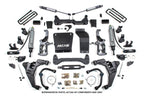 11-19 Chevrolet Silverado 2500HD/3500HD - GMC Sierra 2500HD/3500HD 4WD 6.5 Inch Coilover Conversion Kit, 5 Inch Rear Lift, Block w/o Overload - Fox 2.5 Performance Elite Series C/O, Fox 2.0 IFP Performance Series Shocks BDS Suspension