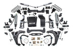 6.5 Inch Lift Kit FOX 2.5 Coil-Over Conversion Silverado/Sierra 2500HD/3500HD 11-19 Diesel 3 Inch Block Fox 2.5 Performance Shocks BDS Suspension