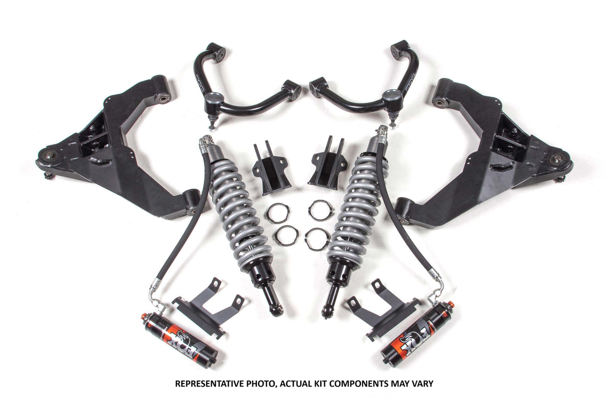11-19 Chevrolet Silverado 2500HD/3500HD - GMC Sierra 2500HD/3500HD 4WD 6.5 Inch Coilover Upgrade - Fox 2.5 Performance Elite Series C/O BDS Suspension