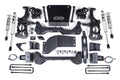20-24 GM 2500HD/3500HD 4wd 6.5 Inch Suspension Lift System, 6 Inch Rear Lift, Block, w/ overload Fox 2.5 HTO BDS Suspension