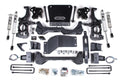 20-24 GM 2500HD/3500HD 4wd 5 Inch Suspension Lift System, 4.5 Inch Rear Lift, Block, w/o overload Fox 2.5 HTO BDS Suspension
