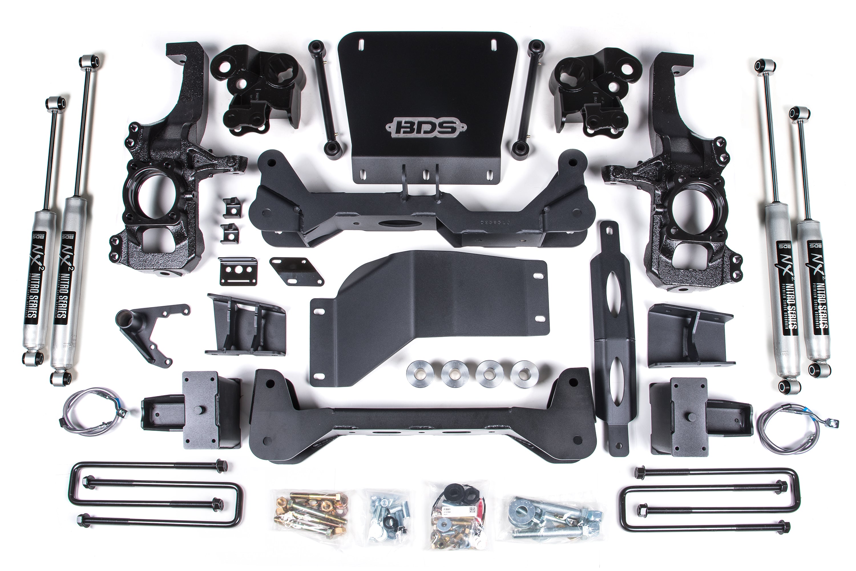 5 Inch Lift Kit Silverado/Sierra 2500HD/3500HD 20-24 4WD 5 Inch Block Without Overload BDS Suspension