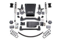 07-13 Chevrolet Silverado 1500 - GMC Sierra 1500 4WD 6 Inch Suspension Lift Kit, 4.5 Inch Rear Lift, Block and Add-A-Leaf, NX2 Nitro Series Shocks BDS Suspension
