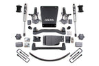 07-13 Chevrolet Silverado 1500 - GMC Sierra 1500 4WD 6 Inch Suspension Lift Kit, 4.5 Inch Rear Lift, Block and Add-A-Leaf, NX2 Nitro Series Shocks BDS Suspension