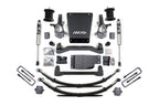 07-13 Chevrolet Silverado 1500 - GMC Sierra 1500 4WD 6 Inch Suspension Lift Kit, 5 Inch Rear Lift, Leaf Spring, Fox 2.0 IFP Performance Series Shocks BDS Suspension