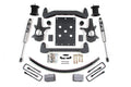 07-13 Chevrolet Silverado 1500 - GMC Sierra 1500 2WD 6 Inch Suspension Lift Kit, 4.5 Inch Rear Lift, Block and Add-A-Leaf, NX2 Nitro Series Shocks BDS Suspension