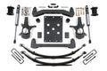 07-13 Chevrolet Silverado 1500 - GMC Sierra 1500 2WD 6 Inch Suspension Lift Kit, 5 Inch Rear Lift, Leaf Spring, Fox 2.0 IFP Performance Series Shocks BDS Suspension