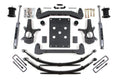 07-13 Chevrolet Silverado 1500 - GMC Sierra 1500 2WD 6 Inch Suspension Lift Kit, 5 Inch Rear Lift, Leaf Spring, NX2 Nitro Series Shocks BDS Suspension