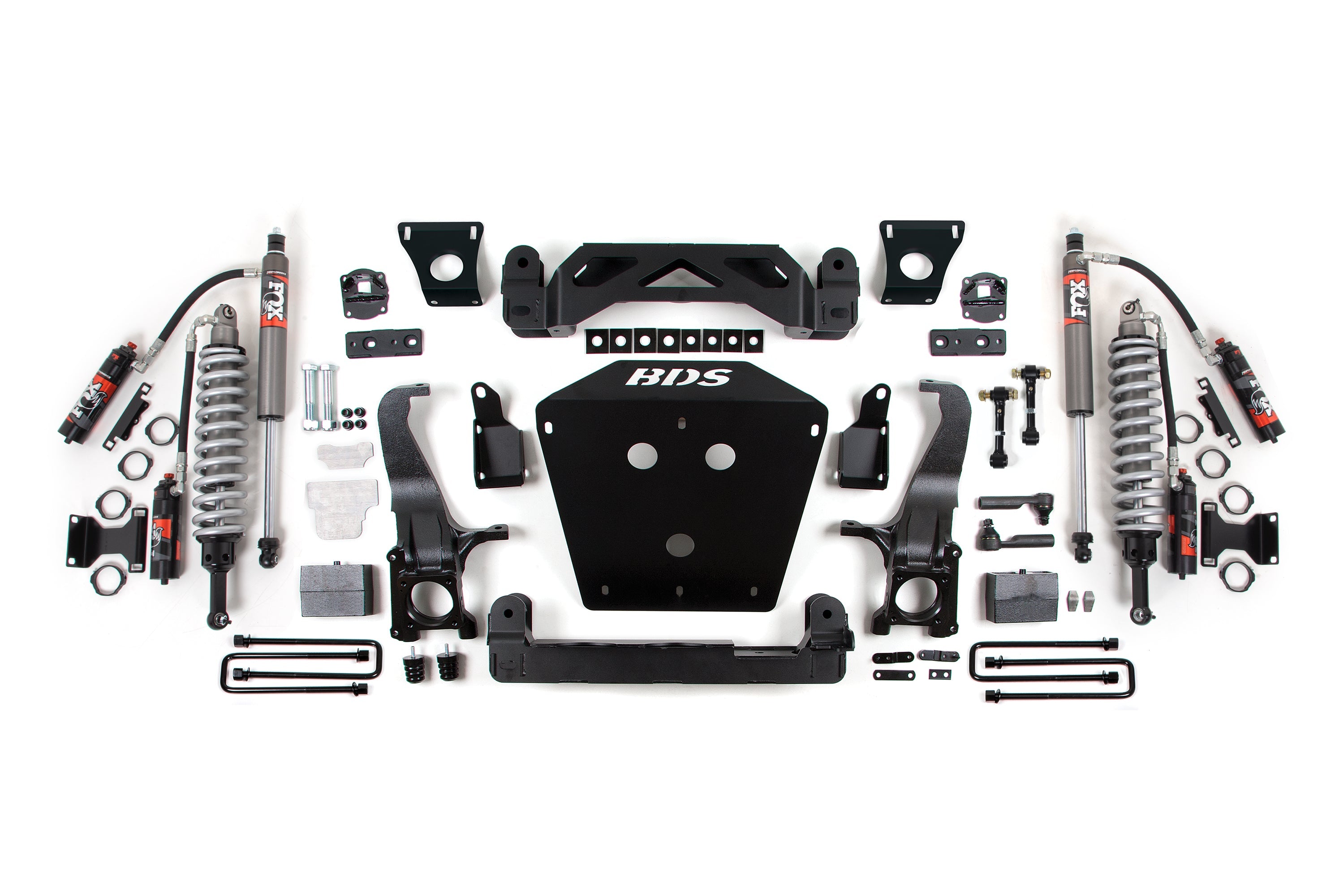 16-21 Toyota Tundra 5 Inch Suspension System, 3 Inch Rear Block - Fox 2.5 Performance Elite Series C/O, Fox 2.5 Performance Elite Series Shocks BDS Suspension