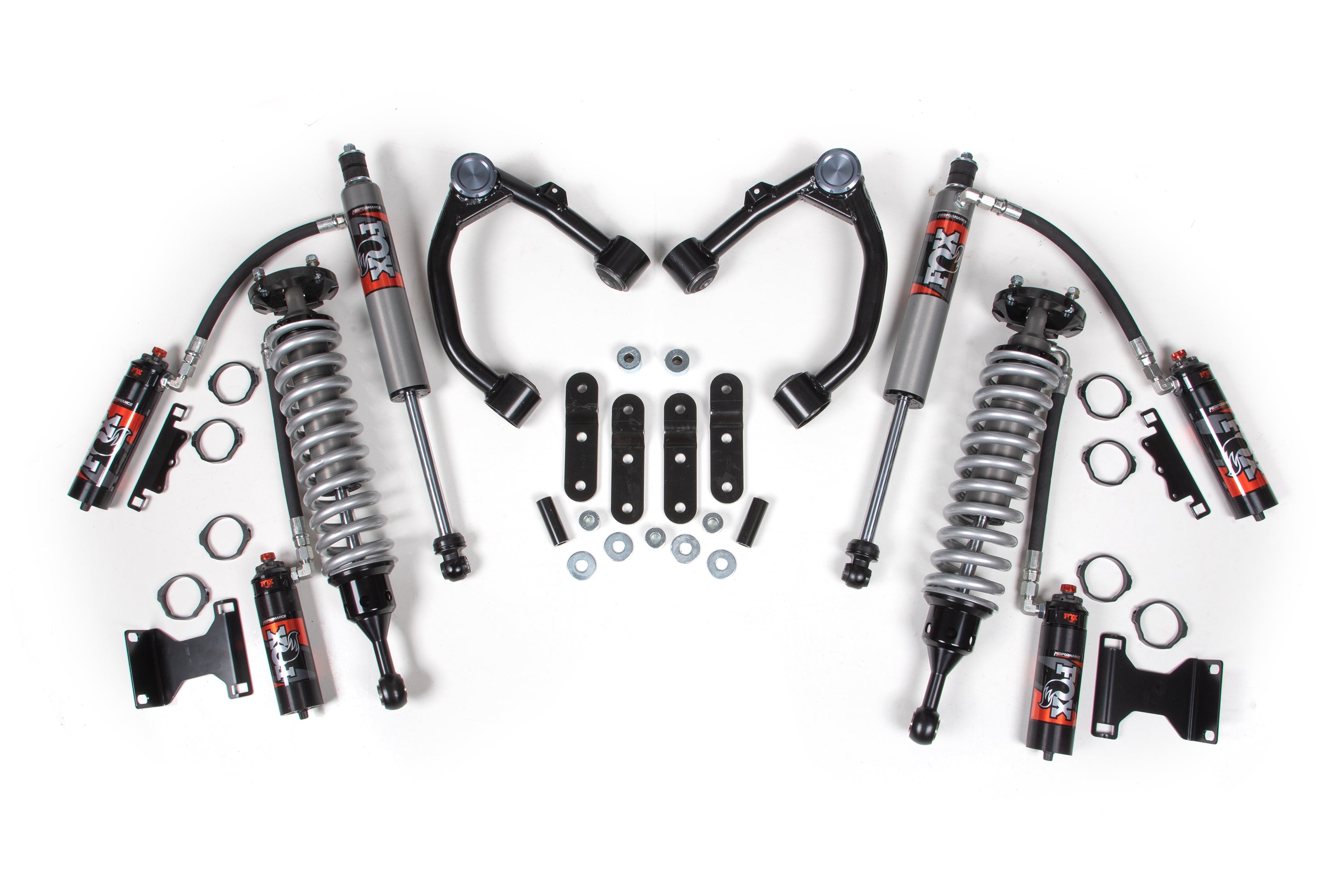 07-21 Toyota Tundra 3 Inch Suspension System, 1 Inch Rear Shackle, Fox 2.5 Performance Elite Series C/O, Fox 2.5 Performance Elite Series Shocks BDS Suspension