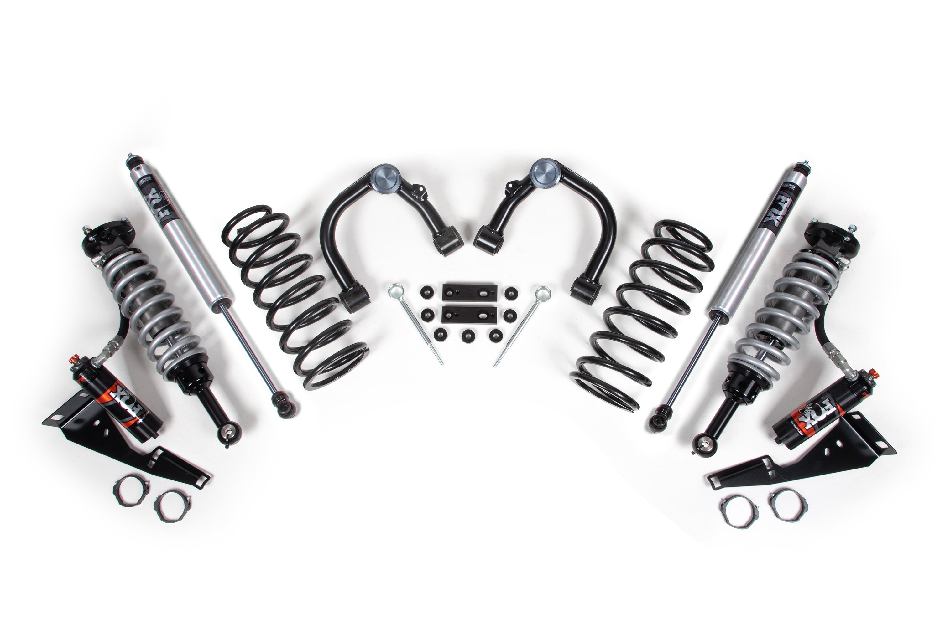 10-23 Toyota 4 Runner 4WD 3 Inch Suspension Lift Kit, 1.5 Inch Rear, Spring - FOX 2.5 Performance Elite Series C/O Front, FOX 2.5 Performance Elite Series Rear BDS Suspension