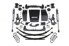 14-18 Chevrolet Silverado 1500 - GMC Sierra 1500 4WD 4.5 Inch Suspension Lift Kit (Cast Steel), 4 Inch Rear Lift, Leaf Springs, Fox 2.0 IFP Performance Series Shocks BDS Suspension