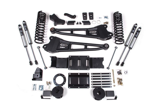 5.5 Inch Lift Kit W/ Radius Arm | Ram 2500 W/ Rear Air Ride (19-24) 4WD | Gas-LTW Motorsports
