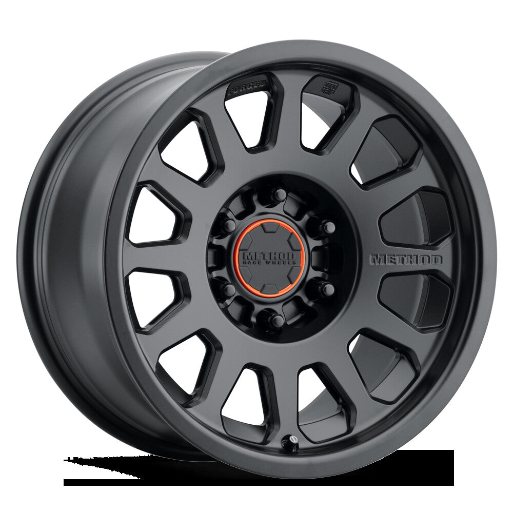BLT100, 17x9, 0mm Offset, 6x5.5, 78.1mm Centerbore, Matte Black, Method Race Wheels