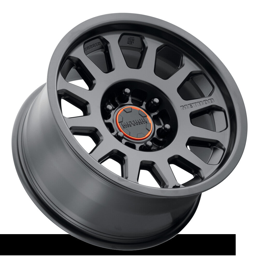 BLT100, 17x9, 0mm Offset, 6x5.5, 78.1mm Centerbore, Matte Black, Method Race Wheels